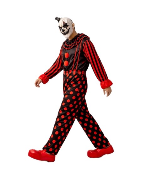 Diabolische Clowngröße L | Erwachsene kostumiert der König des Karnevals
